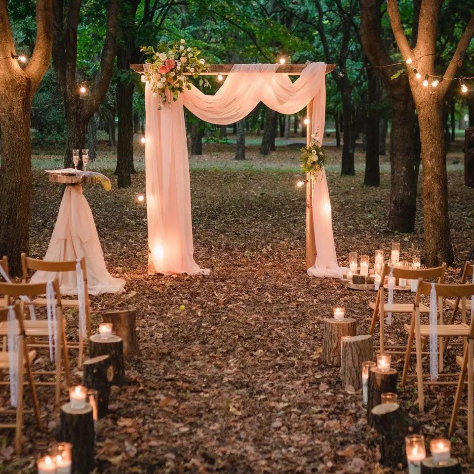Woodscaped Wedding Arches